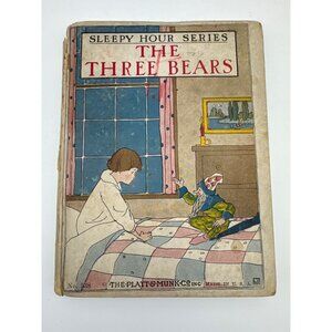 The Three Bears 1906 color illustrated children's book rare hardback